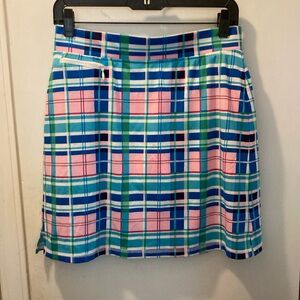T by Talbots small plaid golf skirt 25-228-1